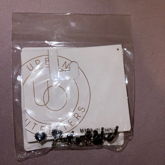 NWT UO Icon Rhinestone Earring Set - Picture 3 of 4